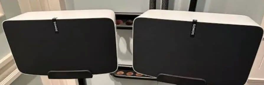 SONOS play5 ホワイト　2セット　ソノス ステレオ再生可　ペア