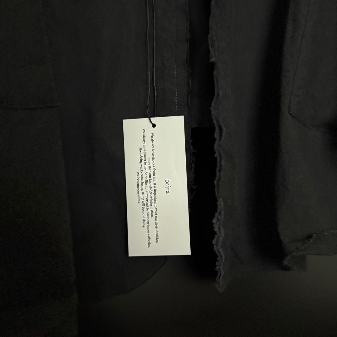 新品完売品 bajra ブルゾン シャツ 黒 アルチザン RUNDHOLZ