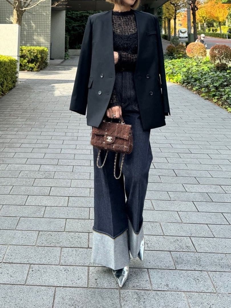 cygne シーニュ デニム Laetitia