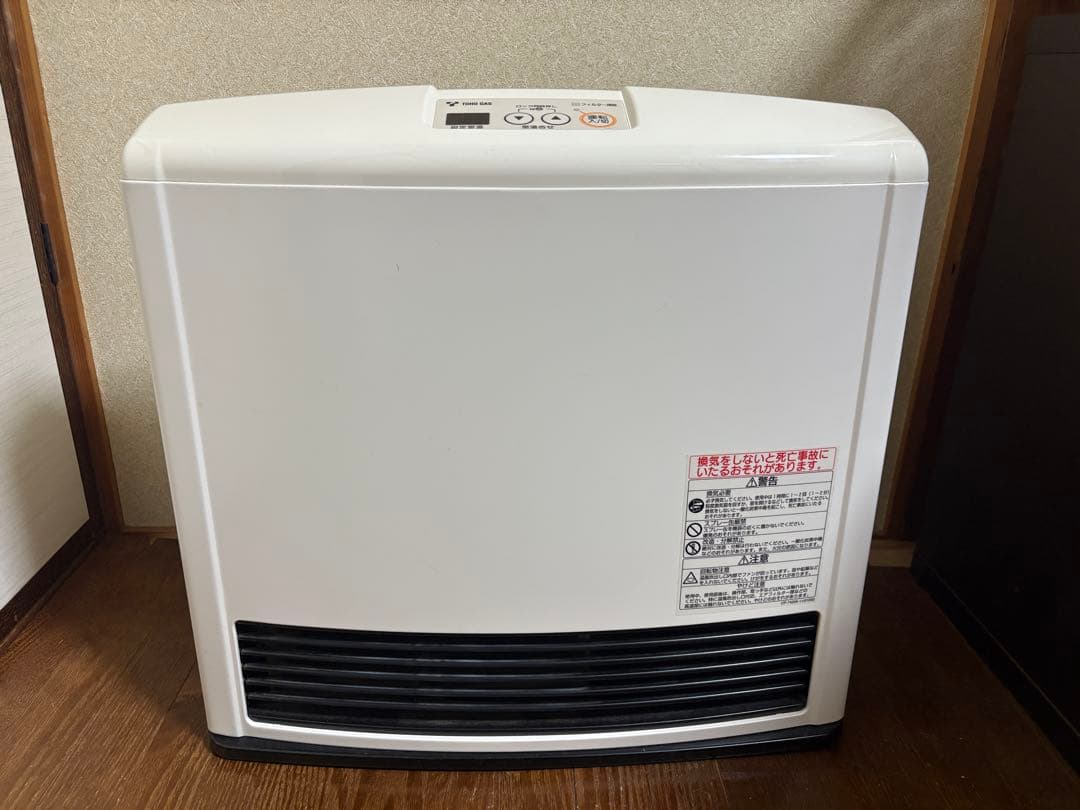 TOHOガス　ガスファンヒーター　RC-M4003E　ガスホース付き