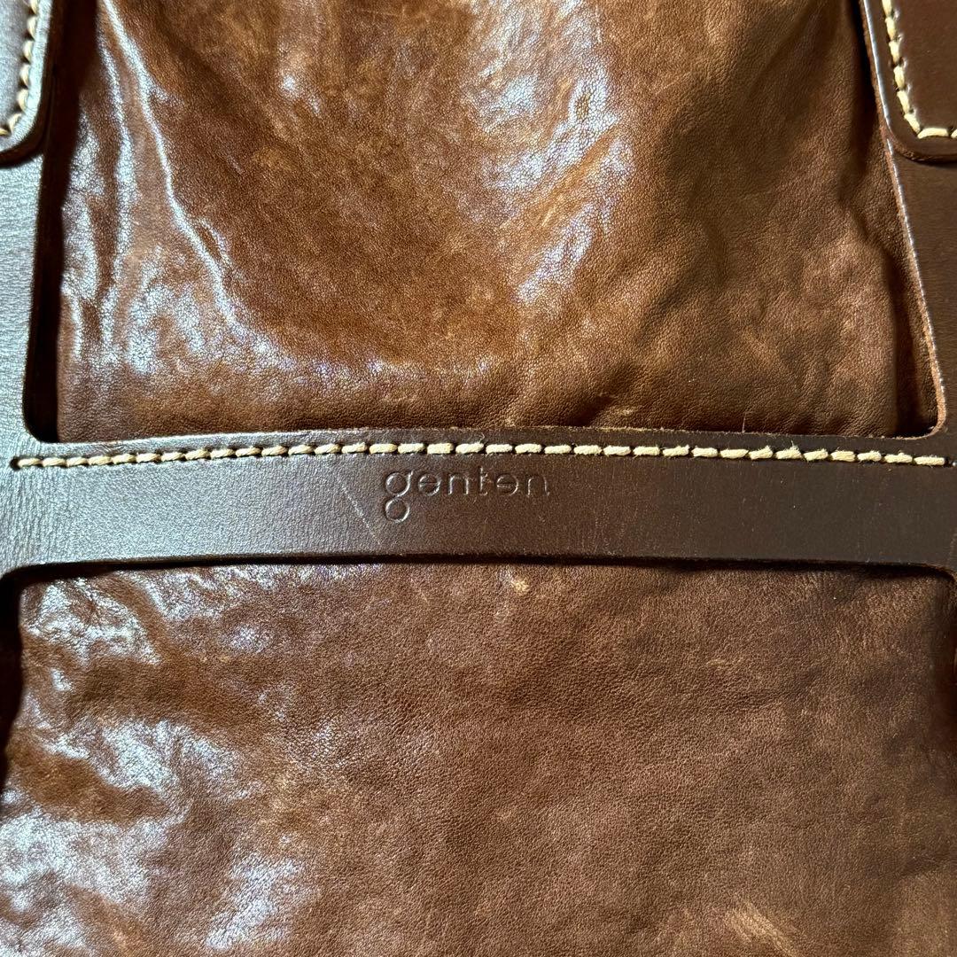 フルハウス　genten ゲンテン　オールレザー　総革　大きめトートバッグ