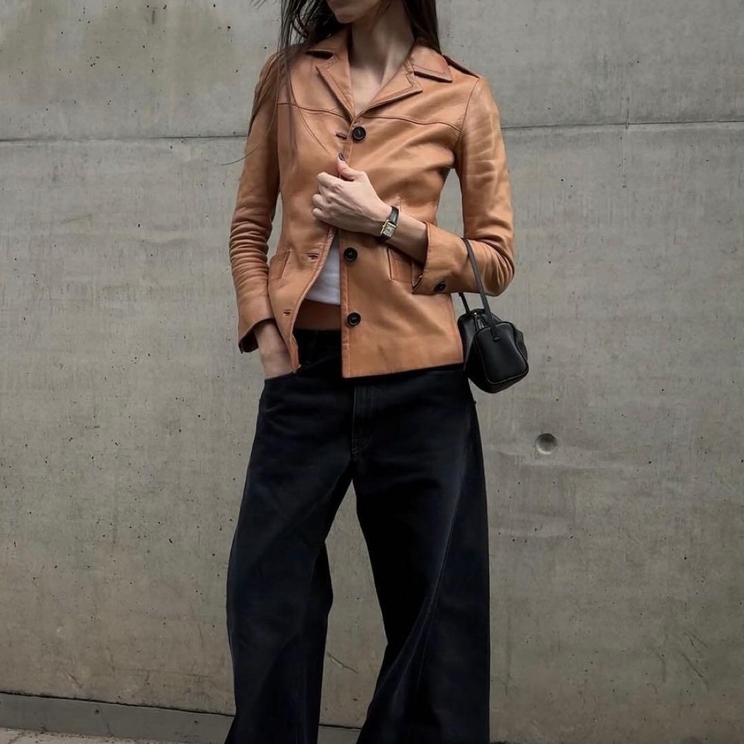 prada レザージャケット