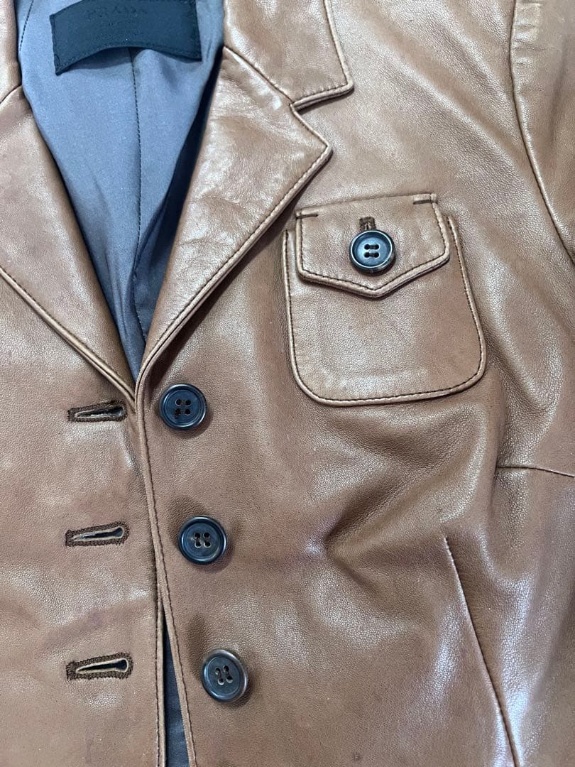 prada レザージャケット