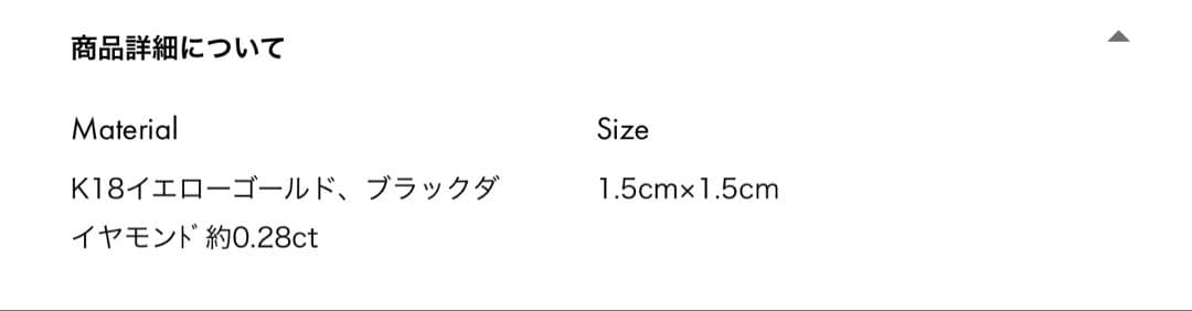 【美品】ビジュードエム Bijou de M ⚪︎サークルピアス　片耳