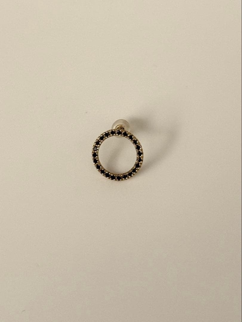 【美品】ビジュードエム Bijou de M ⚪︎サークルピアス　片耳