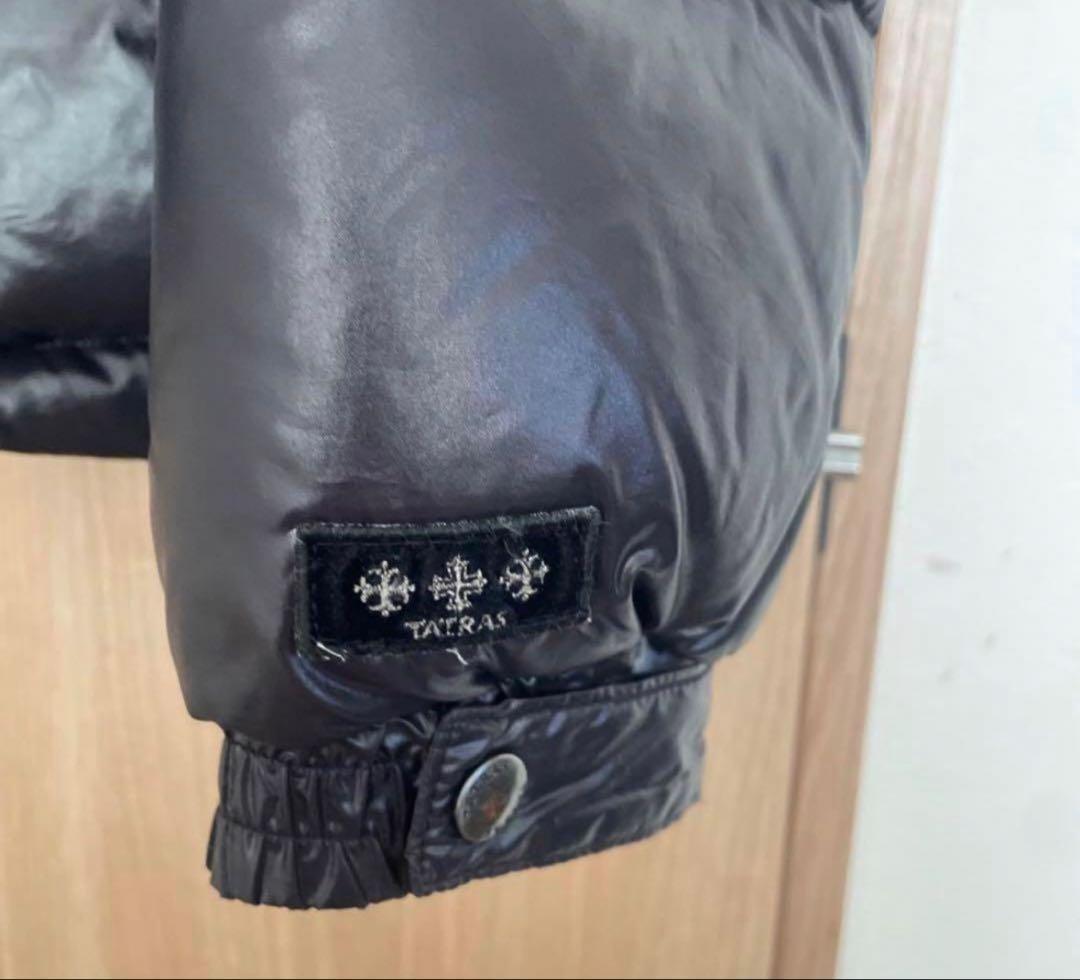 lymph TATRAS ブラック ダウン　ジャケット フードなし