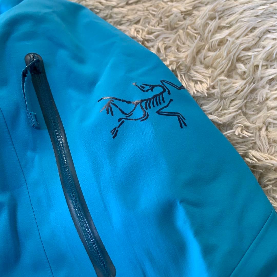 ARC’TERYX GORE-TEX ハードシェル S 水色 テック