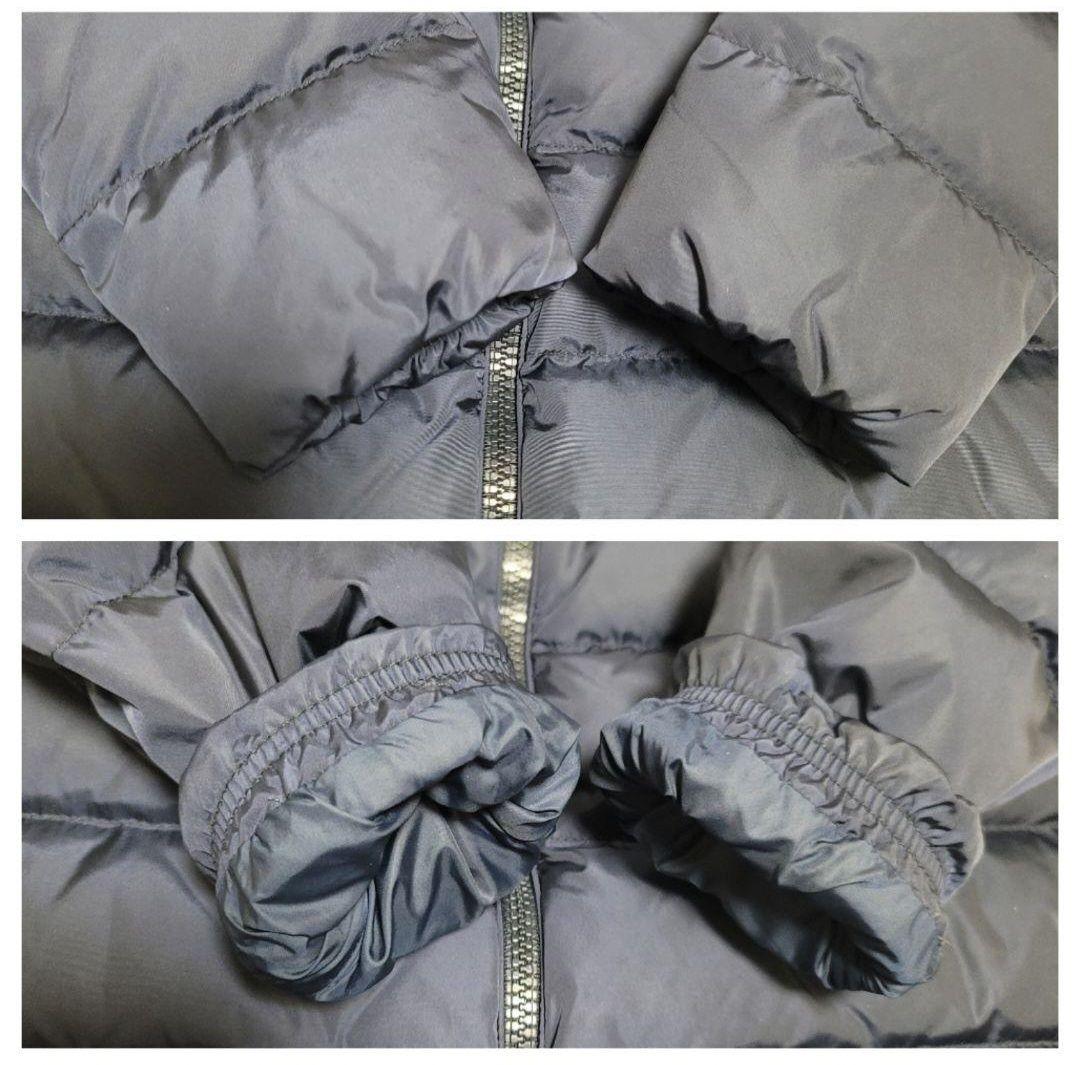 美品✨モンクレール ダウンコート フラメッテ ネイビー 2way ロゴワッペン