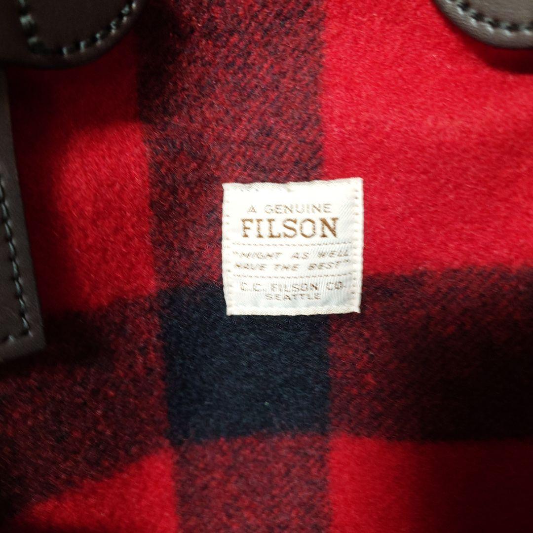 Filson Mackinaw Tote Bag　マッキーノ　ウール　チェック