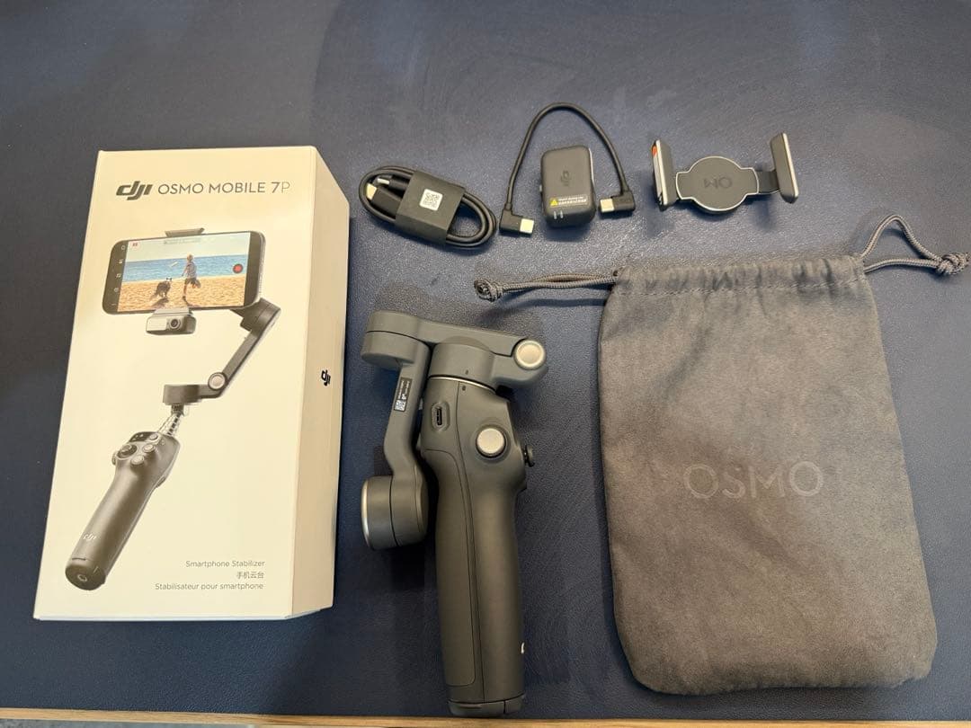 【室内で数時間使用】2025年2月発売DJI Osmo Mobile 7P