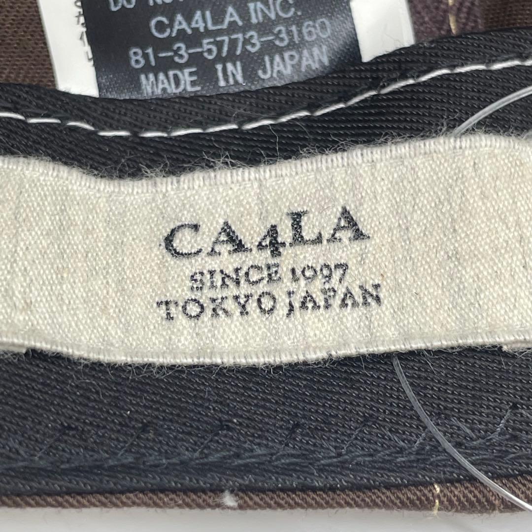 KO2926●CA4LA ニャー キャップ 猫 ブラウン ユニセックス