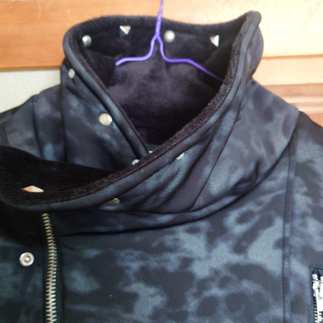 未使用に近い SEX POT ReVeNGe ミリタリー柄 コート ブルゾン