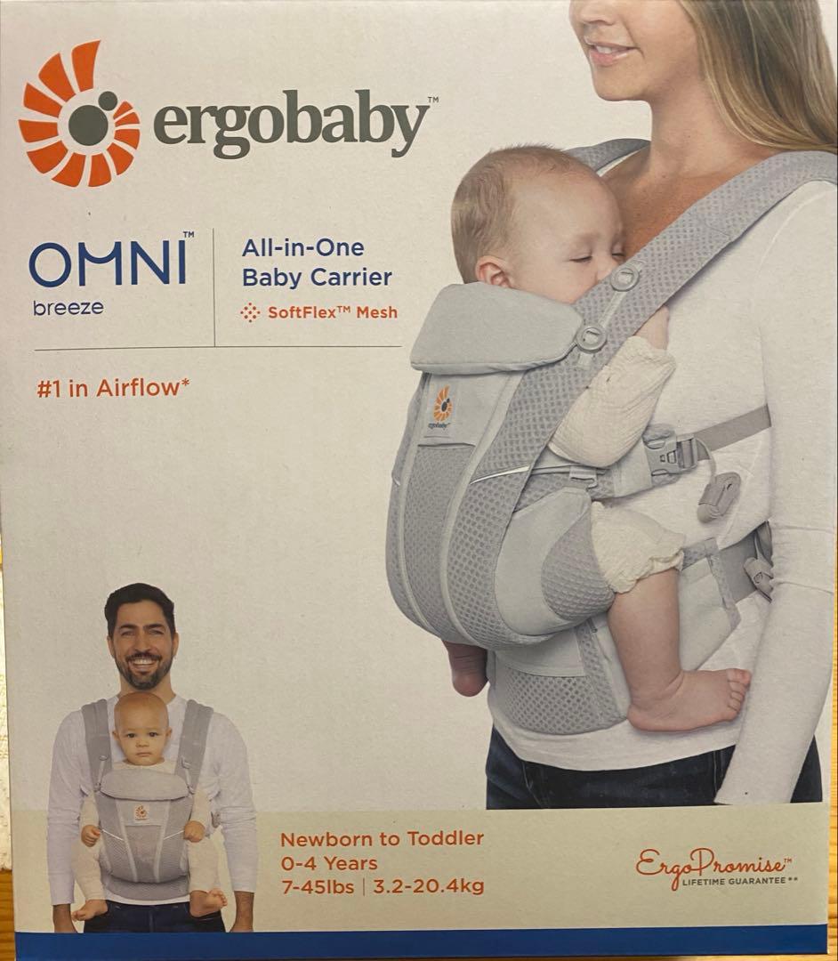 美品★ergobaby OMNI breeze オムニブリーズ　エルゴ