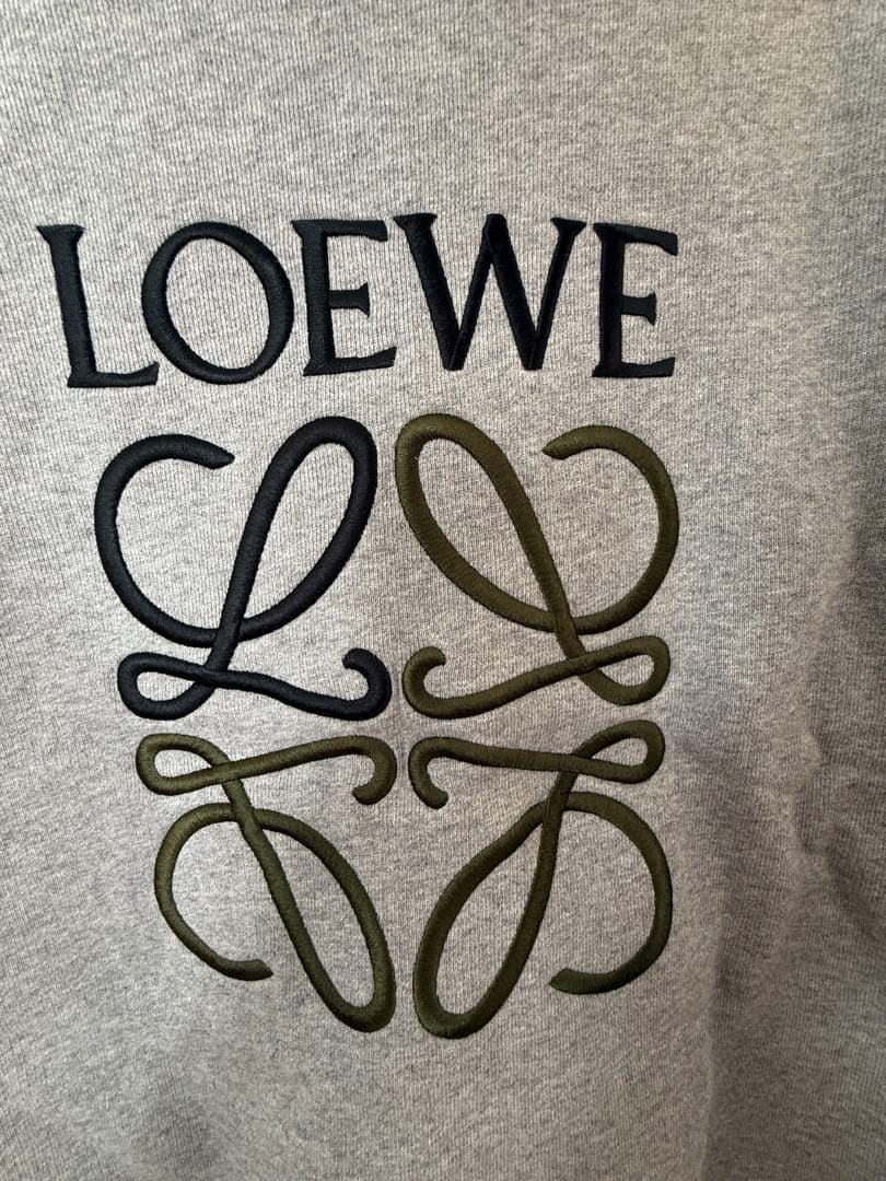 正規品　LOEWE グレー スウェット トレーナー