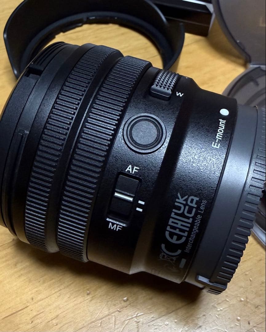 Sony E 10-20mm F4 PZ G レンズ フィルター付