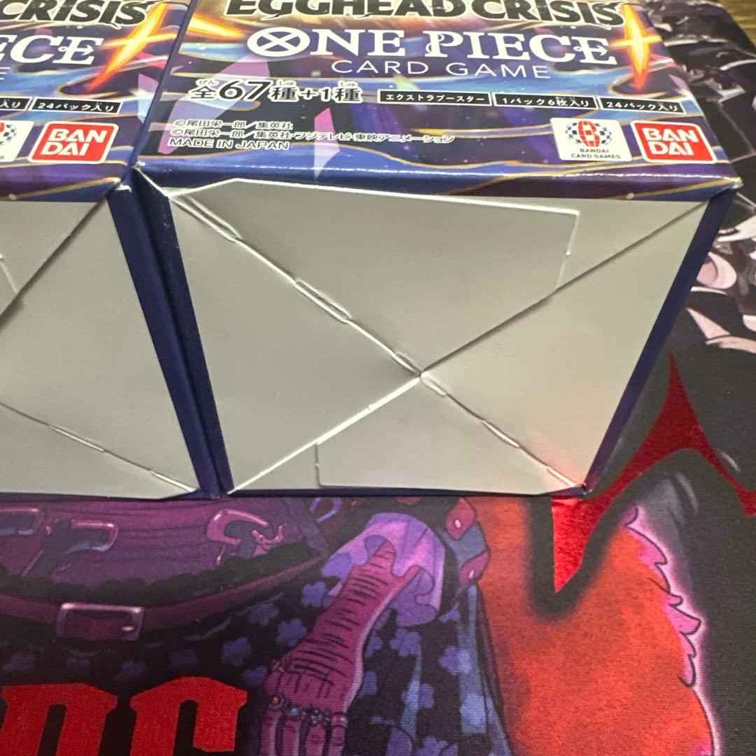 テープ付き 未開封 ワンピースカード エッグヘッドクライシス ボックス 3個