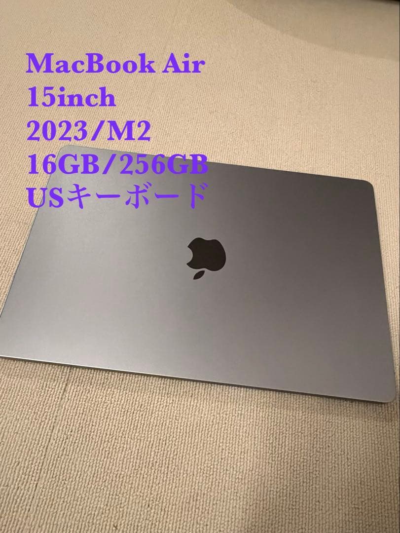 MacBook本体 MacBook Air M2 2023 16GB 256GB 15inch US