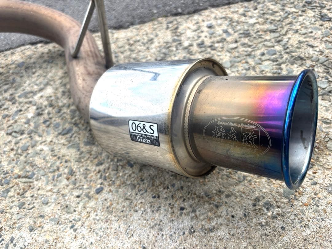 ハイエース　ディーゼル　柿本改マフラー