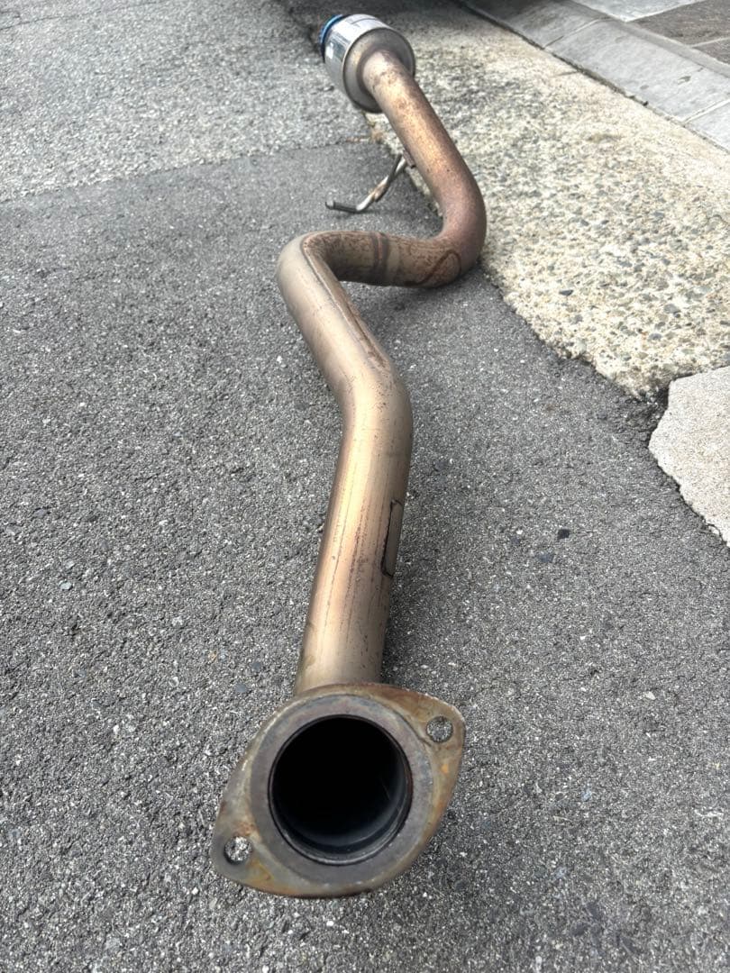 ハイエース　ディーゼル　柿本改マフラー