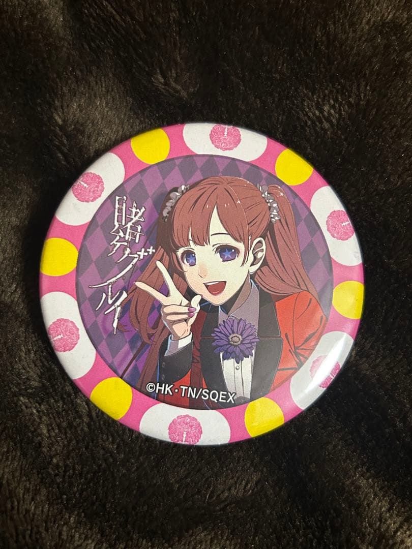 【レア】 賭ケグルイ 夢見弖ユメミ 缶バッジ 2点