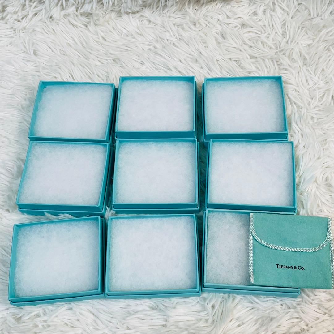 【美品】ティファニー 空箱 9個セット