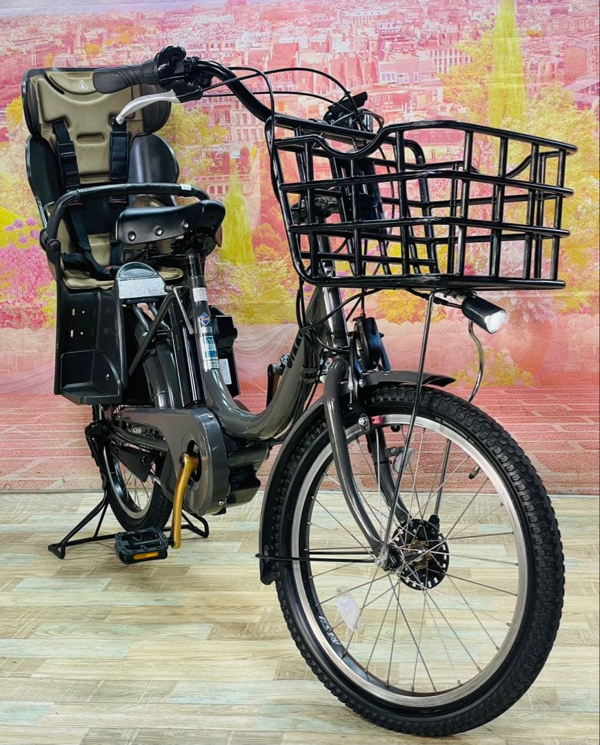 ZK3350 電動自転車 ブリヂストン ビッケ 子供乗せ 20インチ 送料無料