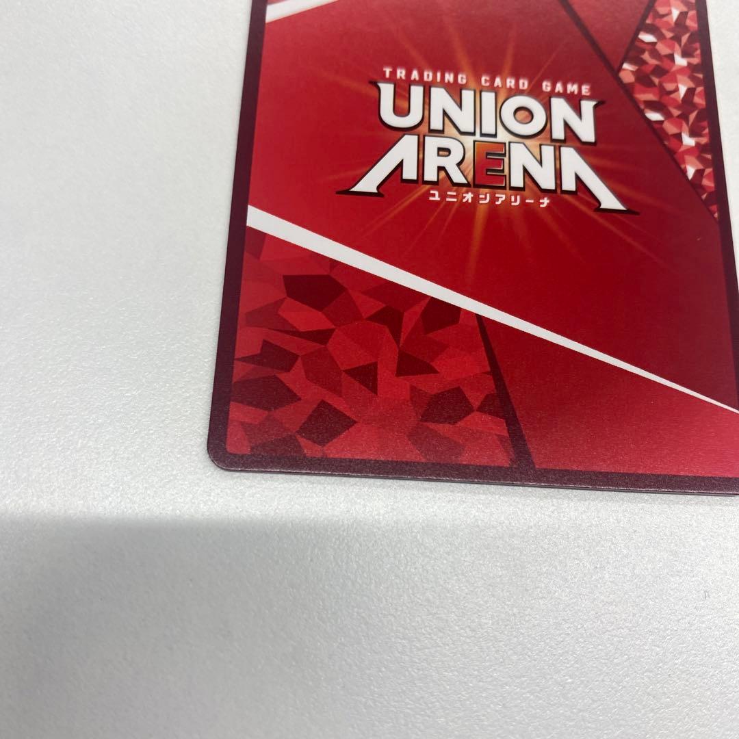 ユニオンアリーナ　キングダム　嬴政　星3パラレル　サイン