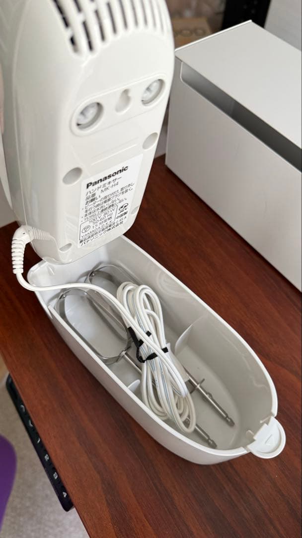 Panasonic MK-H4 ハンドミキサー ホワイト