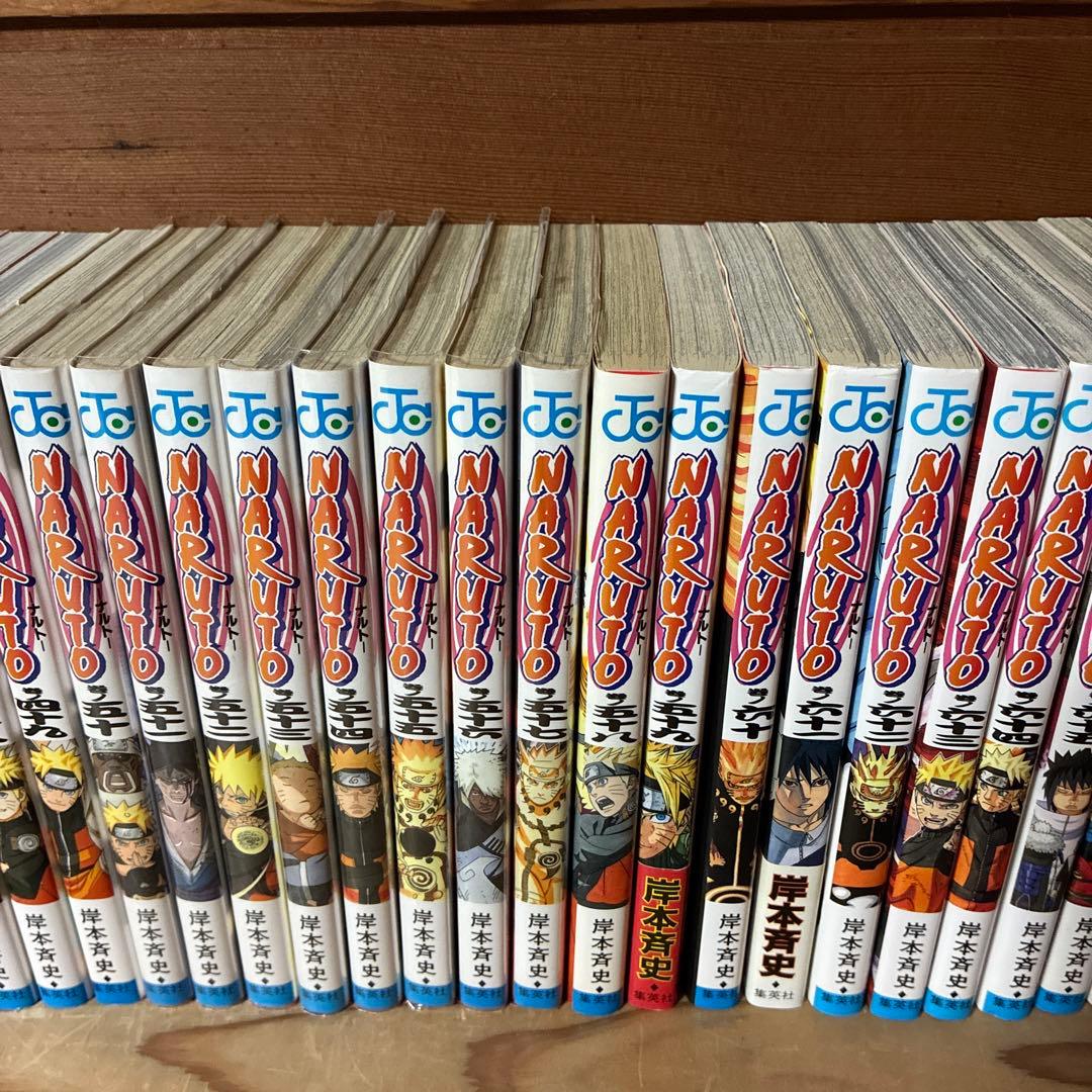 NARUT ナルト　全巻　1-72巻セット　28-72巻は比較的美品！0124