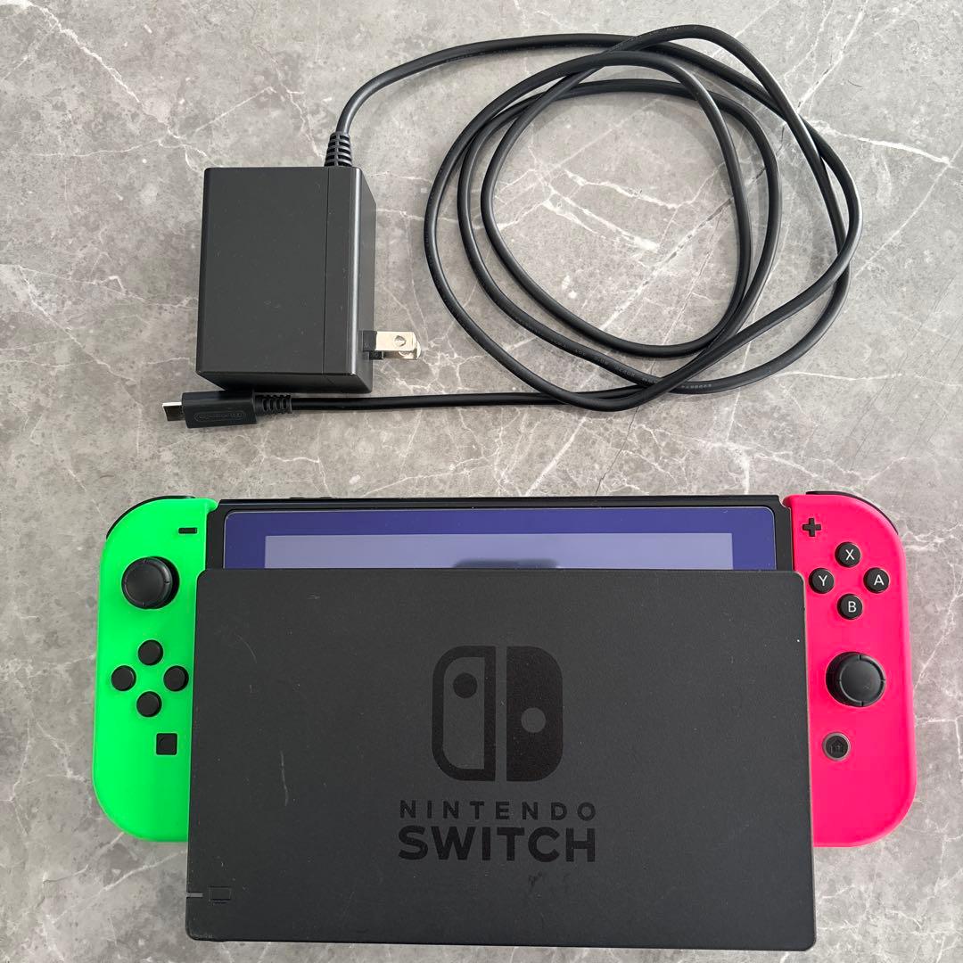 Nintendo Switch ネオンカラー 本体 ACアダプター付き