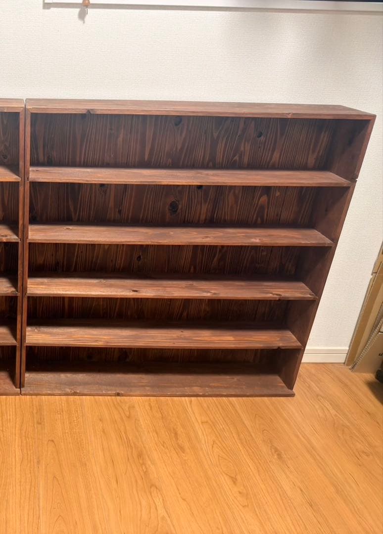 オーダー木製オープンシェルフ CDラック ACME ヴィンテージ 50's