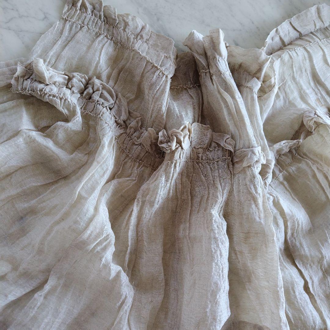 フランスアンティークメルスリー生地