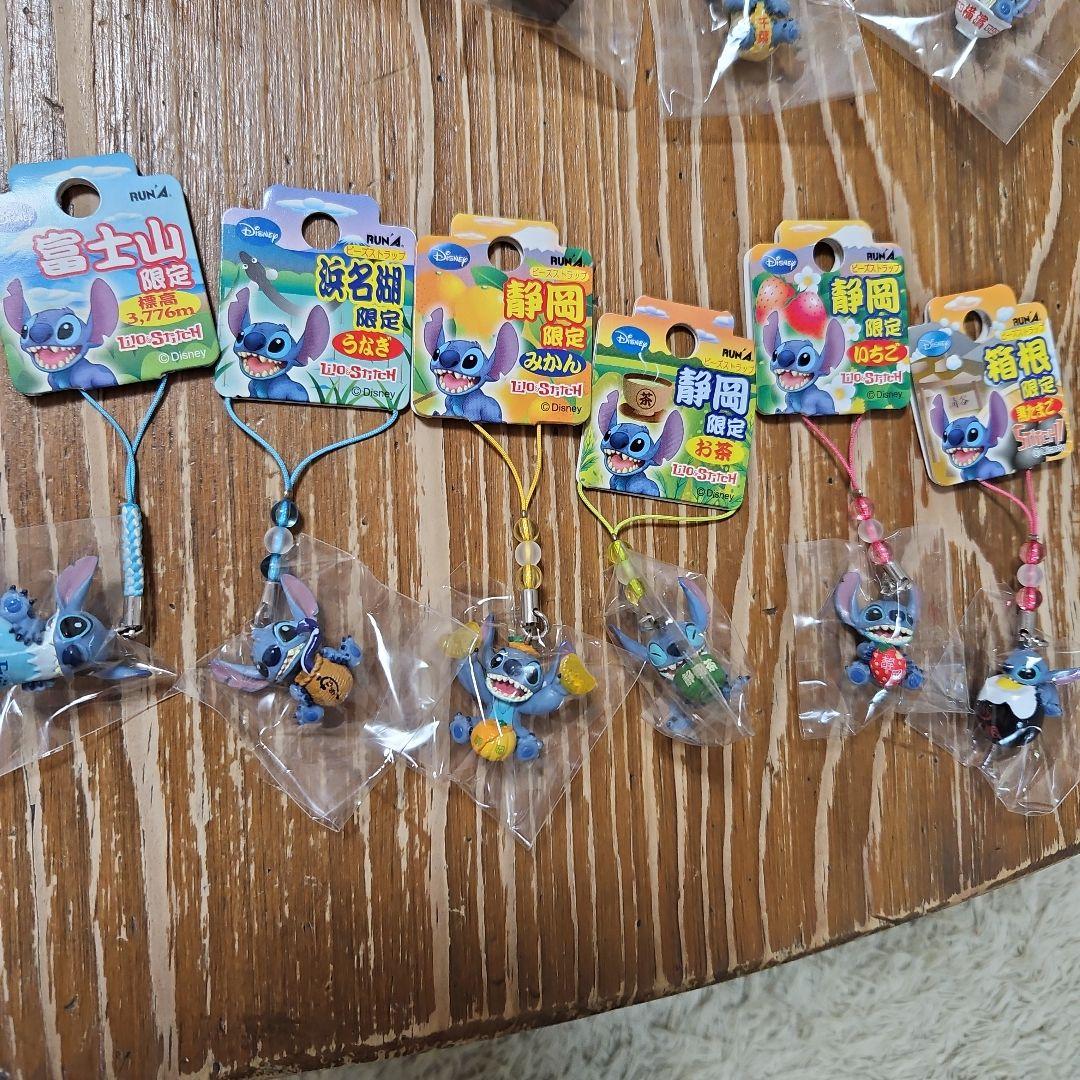 ご当地限定 ★スティッチ★ ストラップ セット
