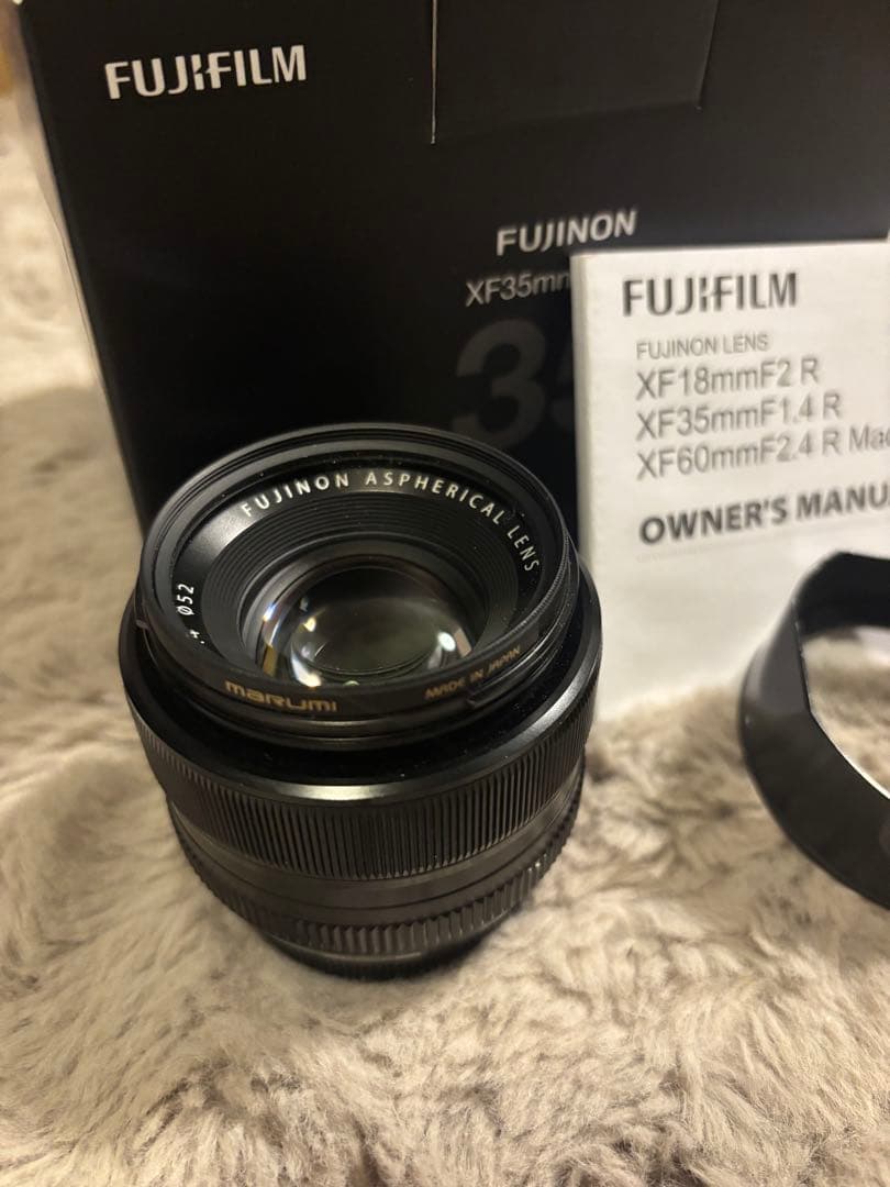 【数回使用のみ】フジノンレンズ XF35mmF1.4 R