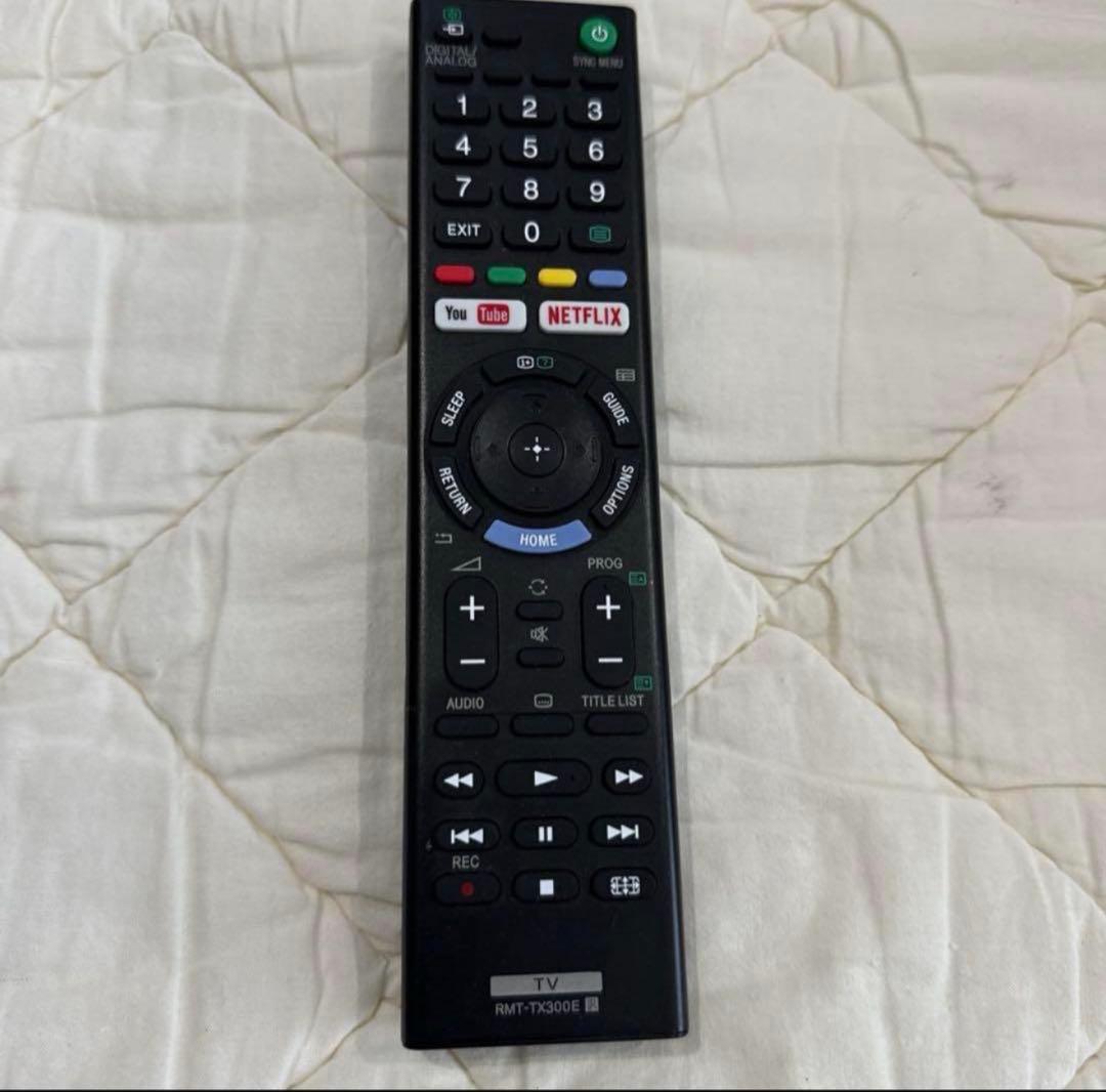 中古ソニー 43V型液晶TVフルハイビジョンKJ-43W730E 壁掛け設置のみ