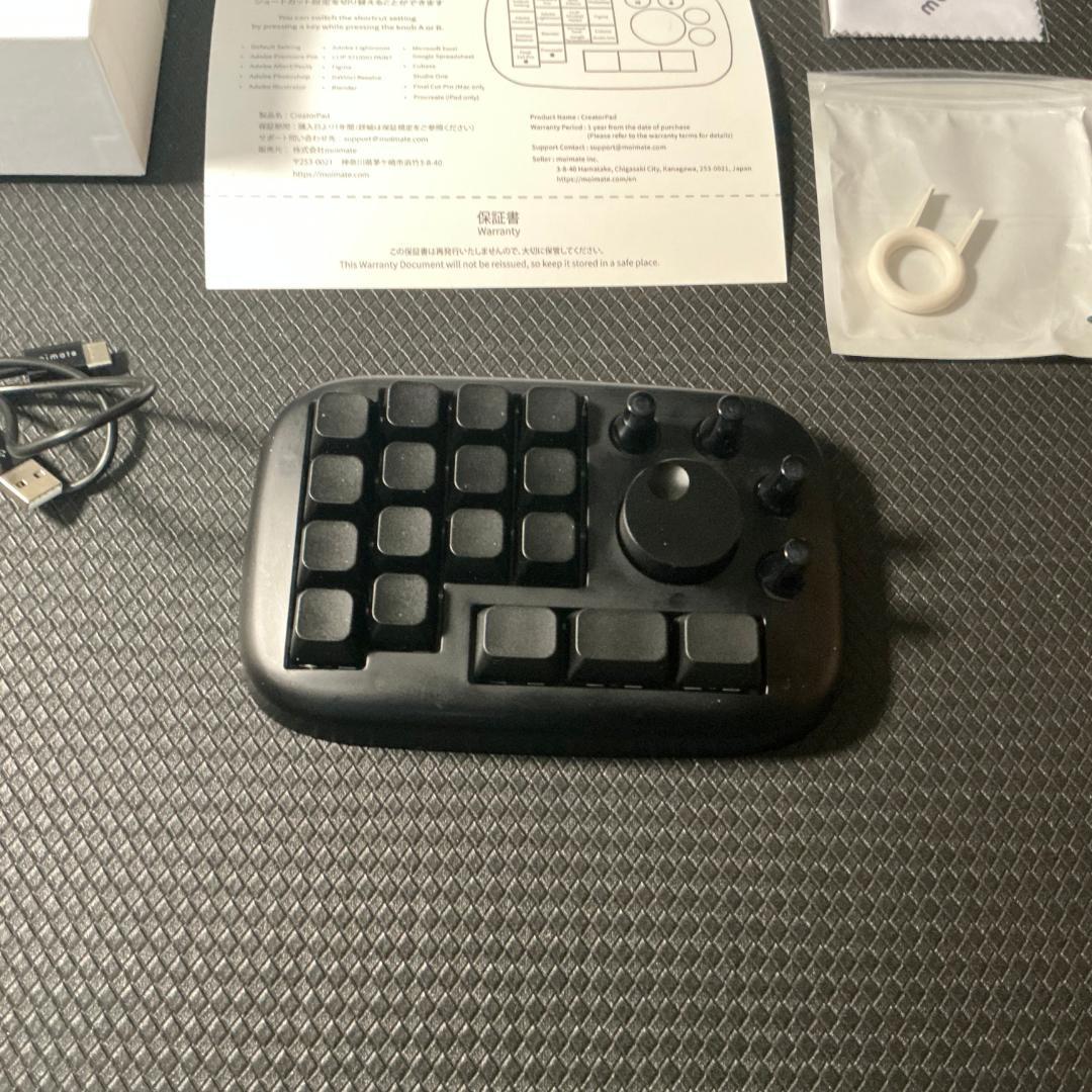 moimate CreatorPad インクブラック 無刻印 中古