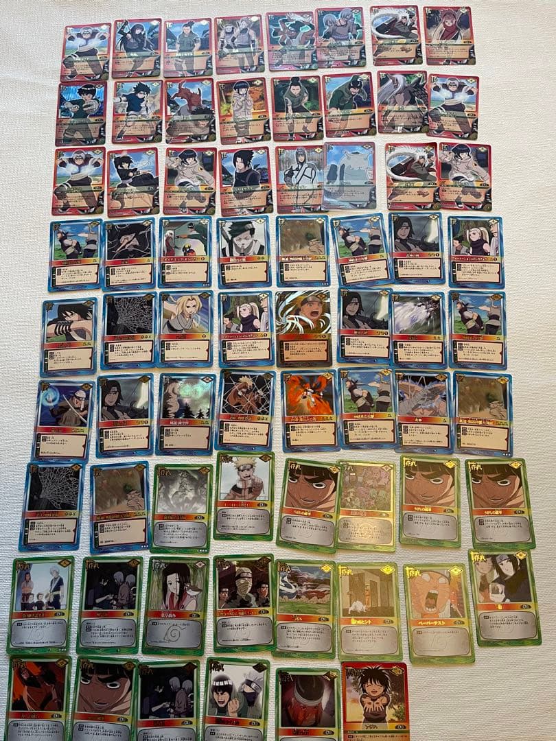 NARUTO CARDGAME などのカード500枚以上　シール　おもちゃ