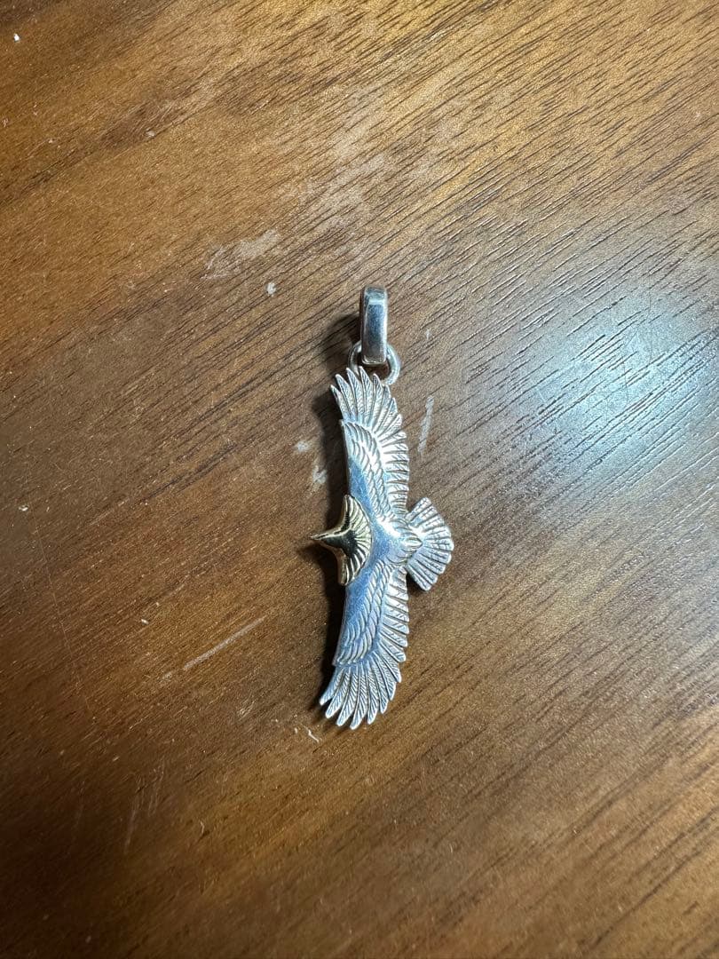 GODSUNS ゴッドサンズ 頭金イーグルチャーム大 左向き