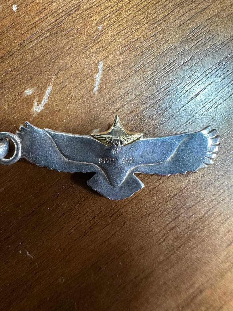 GODSUNS ゴッドサンズ 頭金イーグルチャーム大 左向き