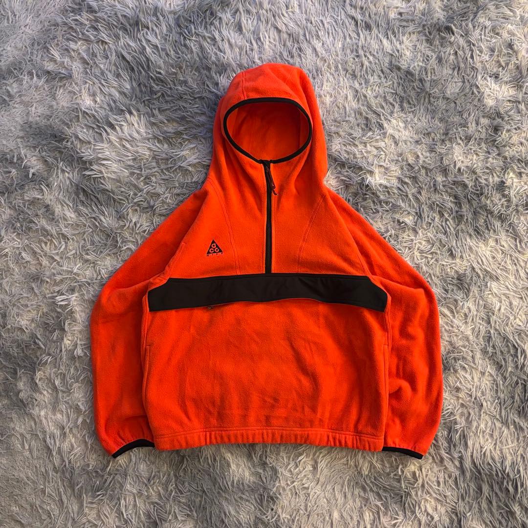 ヒ*ノ様 NIKE ACG アノラックパーカー　美品　フリースジャケット　短丈