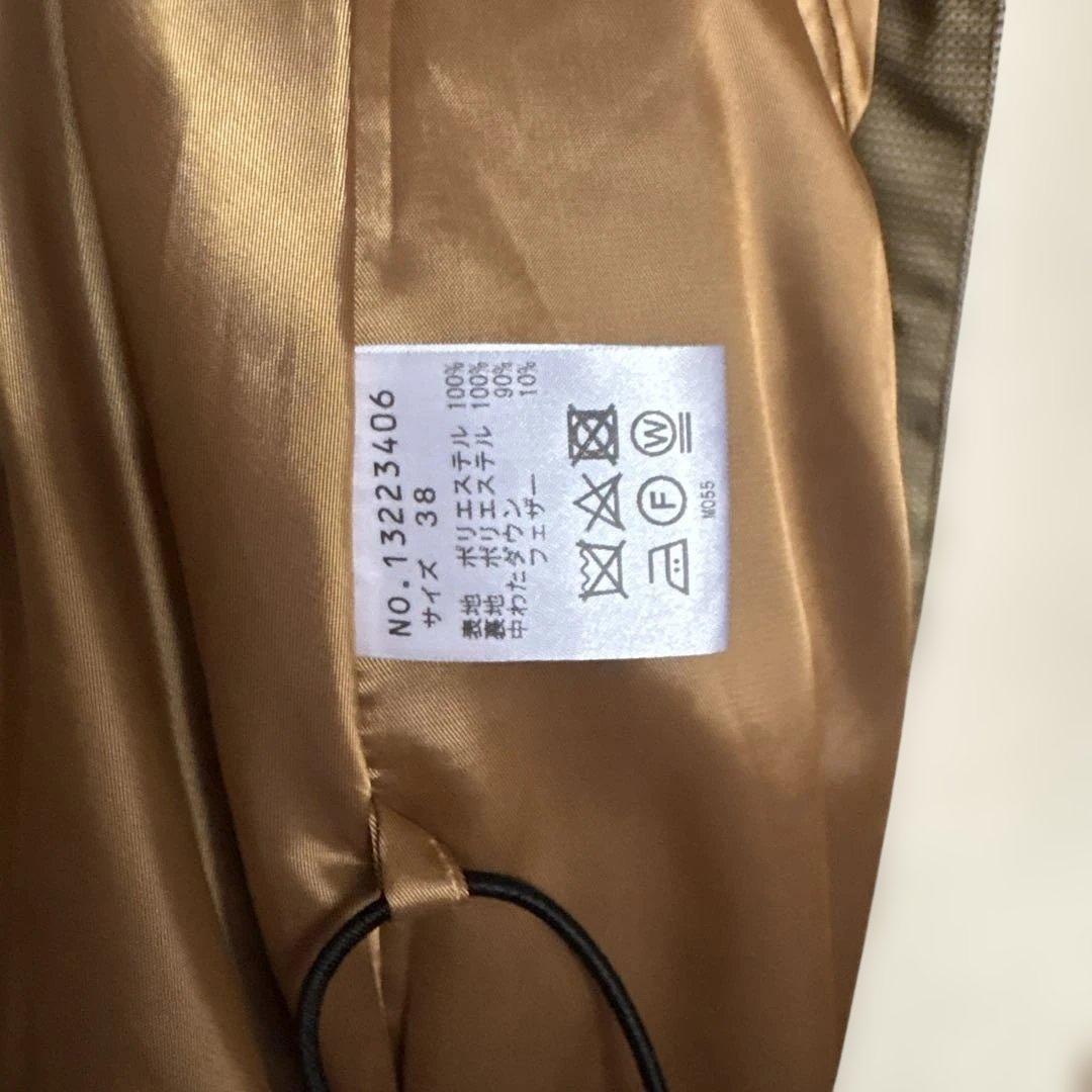 Cube Cube ダウンフェザーコート サイズ38