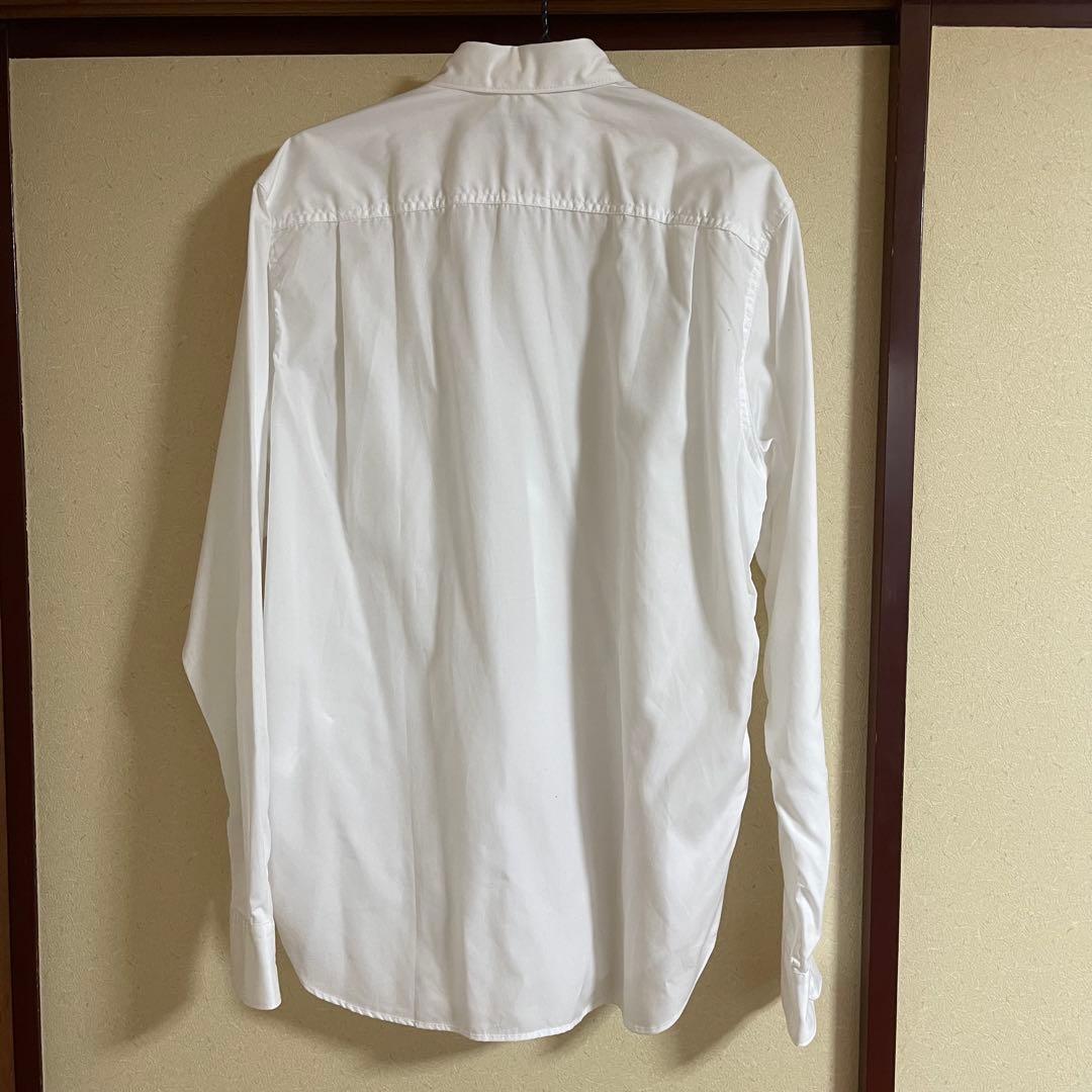 COMME des GARÇONS HOMME M ホワイト長袖シャツ