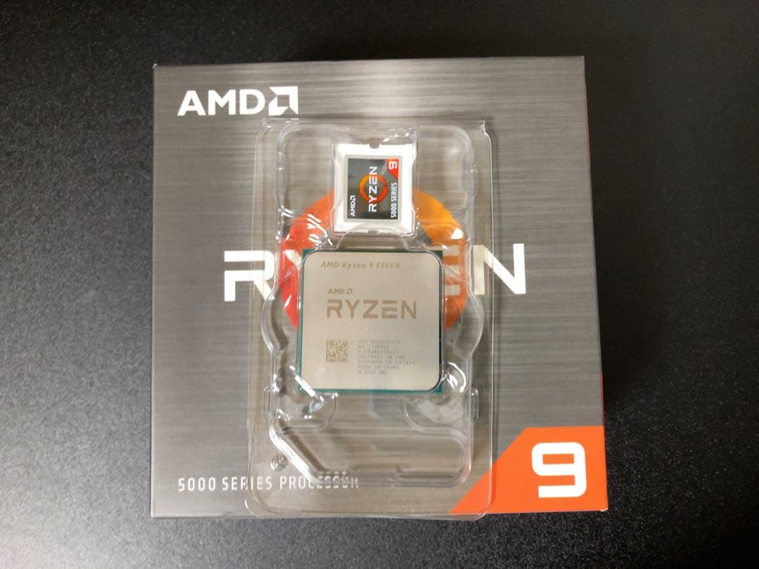 CPU ryzen9 5950x x570 DDR4 32gb 3200mhz