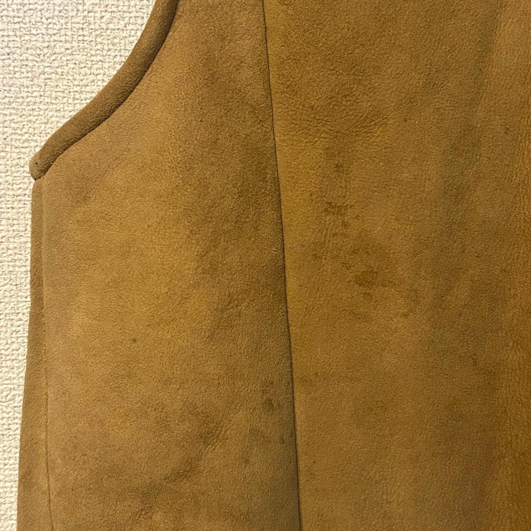 け*ん様 70s 80s レア 黒タグ eddie bauer ムートンベスト