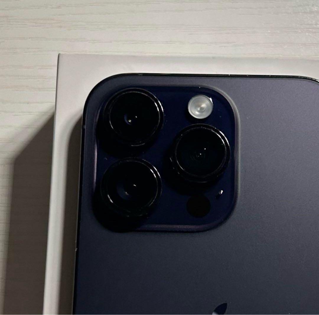 iPhone14 Pro 256GB ディープパープル SIMフリー 極美品