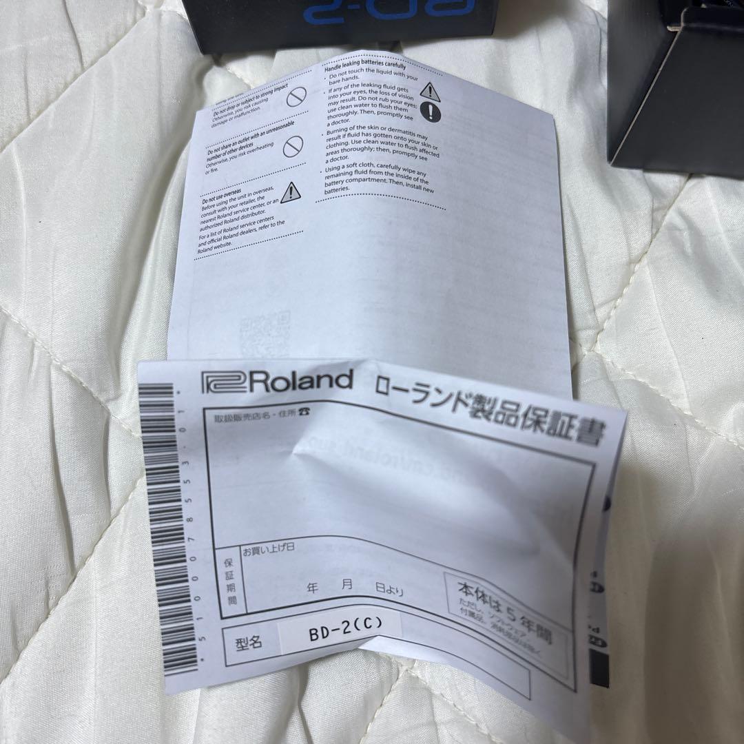 BOSS Blues D BD-2 AC用アダプタ&シールドおまけ