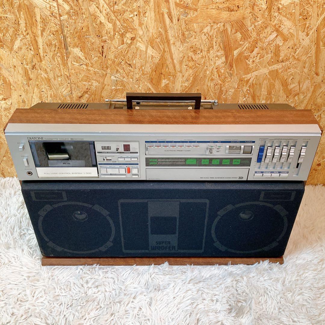 DIATONE y-500 ラジカセ　三菱電機