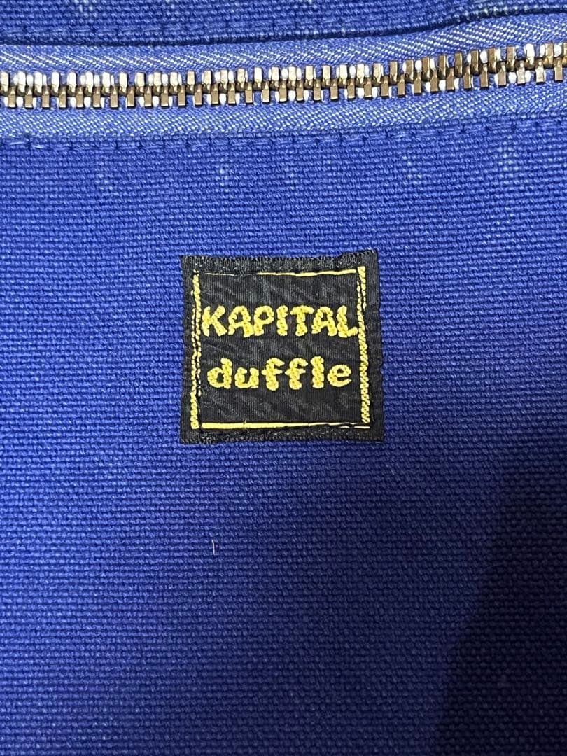 【KAPITAL】帆布バッグ キャピタル　OLD