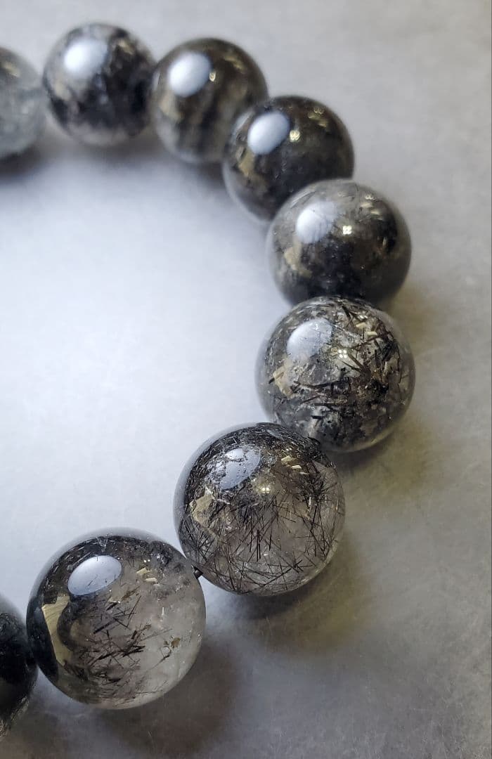 ブラックルチル　ブレスレット