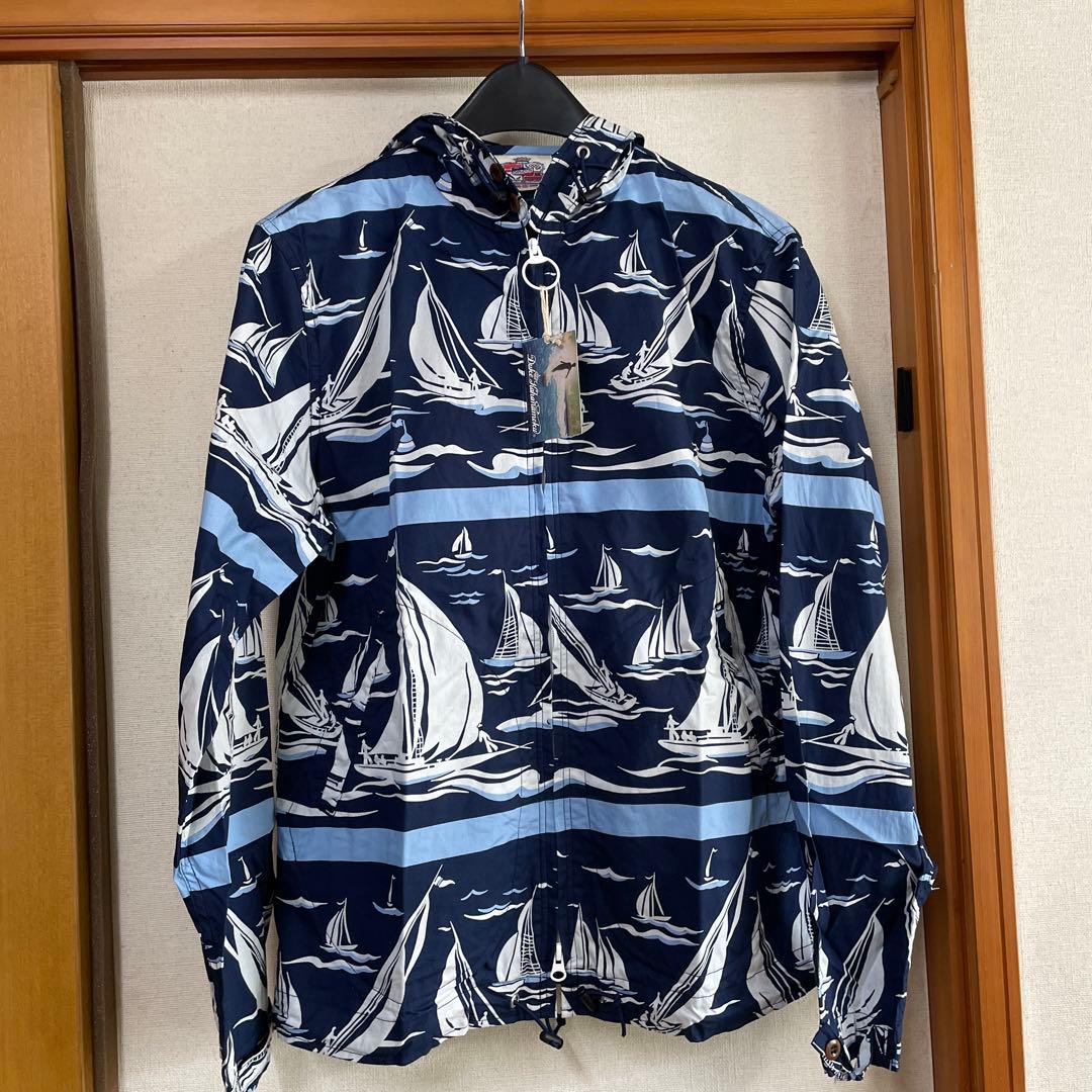 サンサーフ　デュークカハナモク　コットンジップアップパーカー　Mサイズ　送料込み